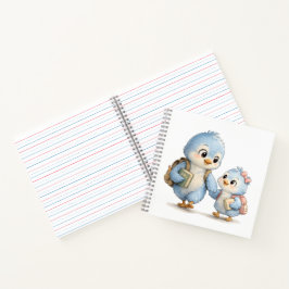 Mooie Vogel Broer Zus Dagboek Notitieboek