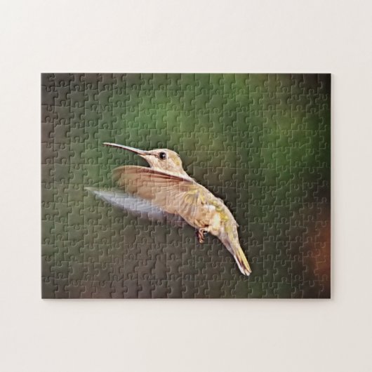 Mooie vogel in de lucht, puzzel legpuzzel (Horizontaal)