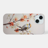 Mooie Vogel iPhone 15 Case (Achterkant horizontaal)