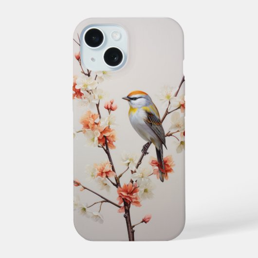 Mooie Vogel iPhone 15 Case (Achterkant)