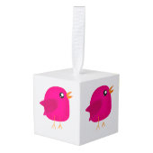 Mooie vogel kids decoratie (Voorkant hoekig)