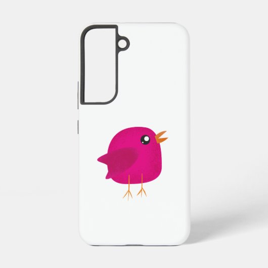 Mooie vogel kids samsung galaxy hoesje (Achterkant)