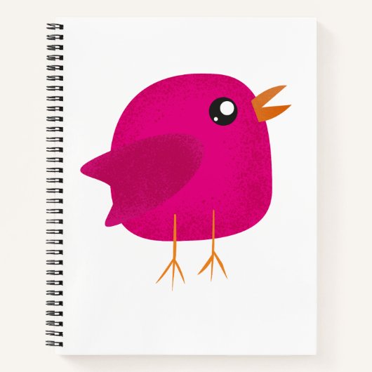 Mooie vogel kinderen notitieboek (Voorkant)