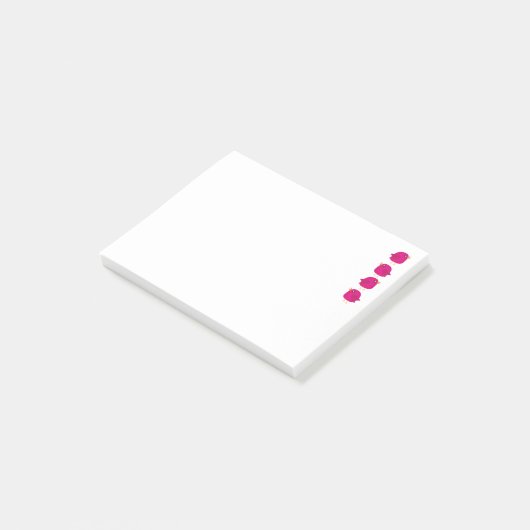 Mooie vogel kinderen    post-it® notes (Schuin)