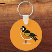 Mooie vogel Mark Sleutelhanger (Voorkant)