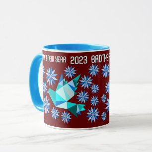 MOOIE VOGEL NIEUWJAARSMOKKOP ALS CADEAU VOOR BROER MOK