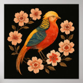 Mooie vogel poster (Voorkant)