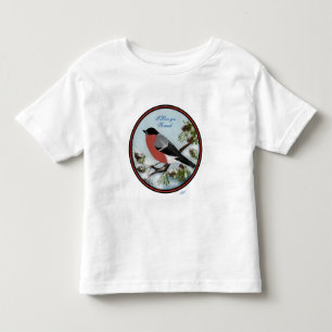 Mooie vogel T-shirt digitaal tekenen