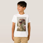 Mooie vogel van de Kinder prooiroos Tee Shirt (Voorkant volledig)