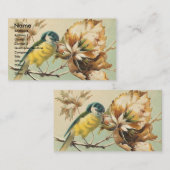 Mooie  vogel visitekaartje (Voorkant / Achterkant)