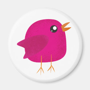 Mooie vogel voor kinderen magneet