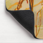 mooie vogelafdrukken muismat (Hoek)