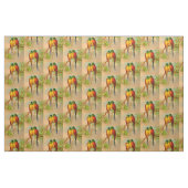 mooie vogelafdrukken stof (Fat Quarter)