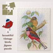 Mooie  vogelillustratie Puzzle Legpuzzel