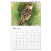 Mooie vogelkalender - Schilderen Kalender (Mar 2026)