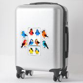 Mooie Vogelontwerpen voor Planner & Cadeaus Sticker (Koffer)