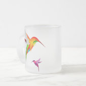 Mooie vogels (Colibri) Matglas Koffiemok (Voorkant links)