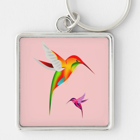 Mooie vogels, Colibri Sleutelhanger (Voorkant)