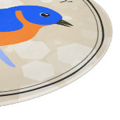 Mooie vogels: elk Jubileum jaar Snijplank (Hoek)