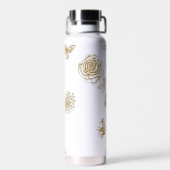 Mooie Vogels en Rozen Waterfles (Achterkant)