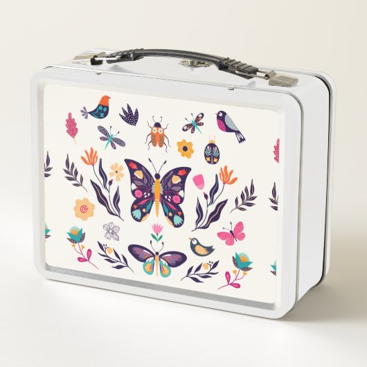 Mooie vogels en vlinders (Achterkant)