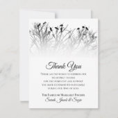 Mooie vogels in de bomen Dank u voor de sympathiek (Voorkant)