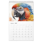 Mooie vogels kalender (Jan 2027)