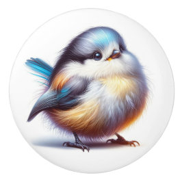 Mooie Vogels Keramische Knop
