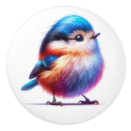 Mooie vogels keramische knop