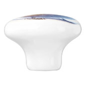 Mooie vogels keramische knop (Zijkant)