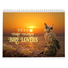Mooie Vogels Naturen Dieren Avian Kalender