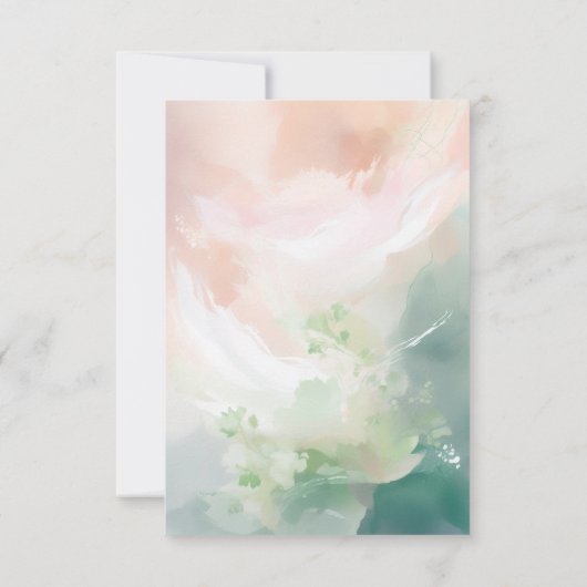 Mooie Vogels Nesting Party Twins Baby shower Bedankkaart (Achterkant)