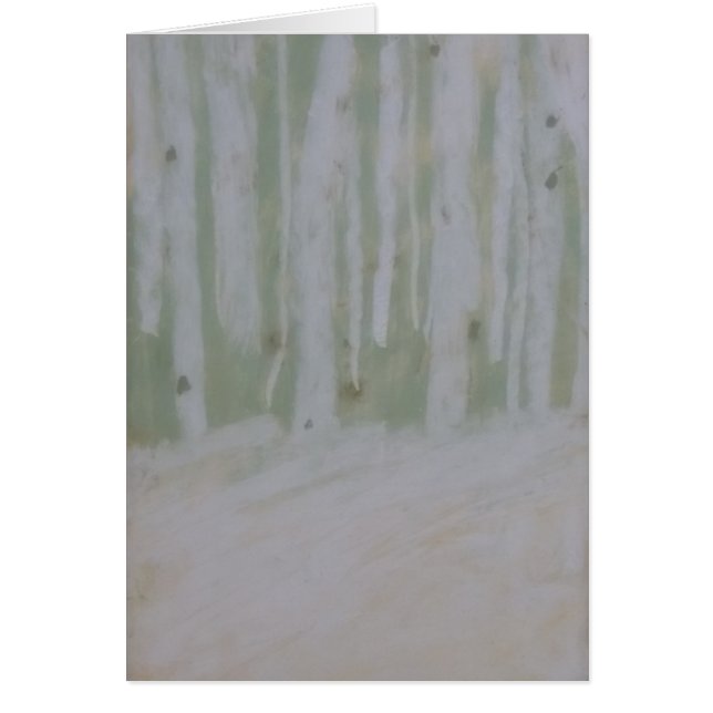 Mooie vogels op de sneeuwzachte bosgrond (Voorkant)