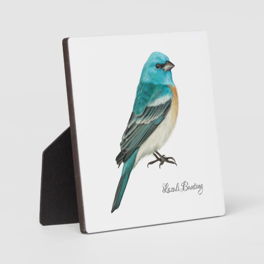 Mooie vogels Plaque Fotoplaat (Voorkant)