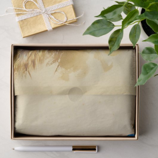 Mooie vogels Royal Peacock  ontkoppeling Tissuepapier (Geschenk)