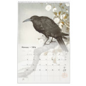 Mooie vogels van Ohara Koson, japanse kunstenaar Kalender (Feb 2026)