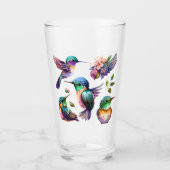 Mooie vogels voor vogelovers glas (Voorkant)