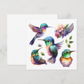 Mooie vogels voor vogelovers kaart (Voorkant / Achterkant)