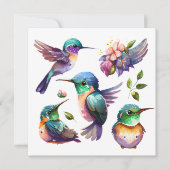 Mooie vogels voor vogelovers kaart (Voorkant)