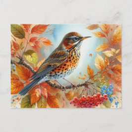 Mooie vogels Zomerlandschap 9 Briefkaart