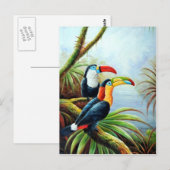 mooie vogelsoorten briefkaart 02 (Voorkant / Achterkant)