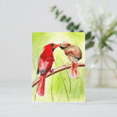 mooie vogelsoorten briefkaarten 15 (Staand voorkant)