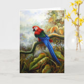 mooie vogelswenskaarten 06 kaart (Gele Bloem)