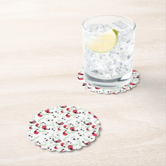 Mooie vogelthema wegwerp onderzetters (Insitu)