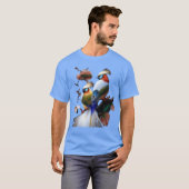 Mooie vogeltjes vriend t-shirt (Voorkant volledig)