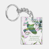 Mooie vogelvliegen - - Sleutelhanger (Voorkant Links)