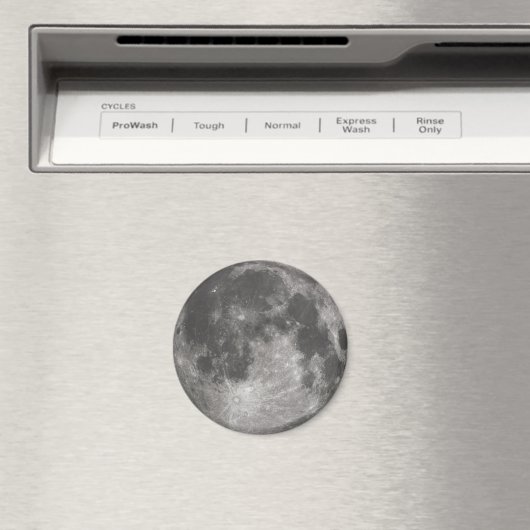 Mooie volle maan magneet (Insitu (Vaatwasser))