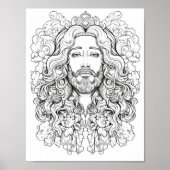 Mooie volwassen bijbel thema kleur poster (Voorkant)