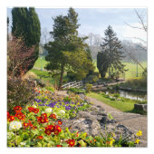 Mooie voorjaarsochtend foto afdruk (Voorkant)