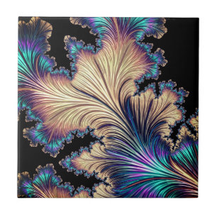 Mooie vormen in kleuren tegeltje